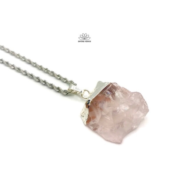 Rose Quartz Necklace - Picture 5 of 10